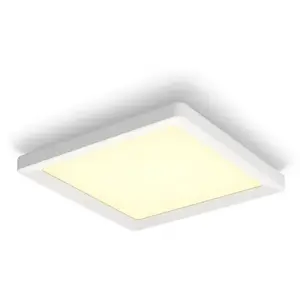 Philips Hue White Ambiance Panneau De Plafond Tento Carré - Petit - Bl... pas cher