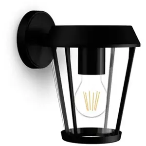 Comparateur de prix : Philips - Lighting Sunera 929004141601 Applique extérieure E27 noir