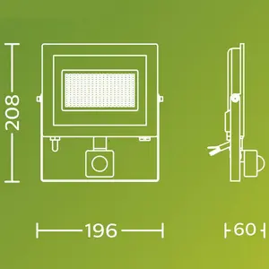 Comparateur de prix : Projecteur LED extérieur avec détecteur de mouvements Philips Lighting...