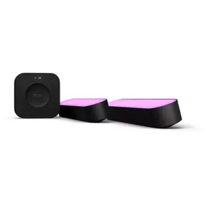 Philips Hue white & Color ambiance Kit De Démarrage : Deux play Light Bars + Hue Bridge Pro pas cher