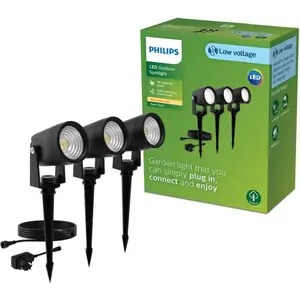 Comparateur de prix : Philips LED 929004659301 Reuel Luminaire LED extérieur LED 4.5 W noir