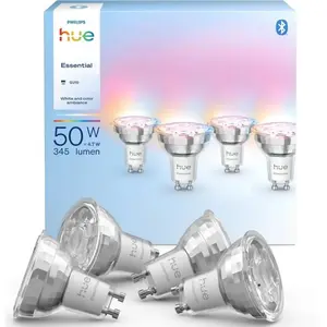 Ampoule Philips Hue Essential Spot LED GU10 Ambiance Blanche et Couleu...
