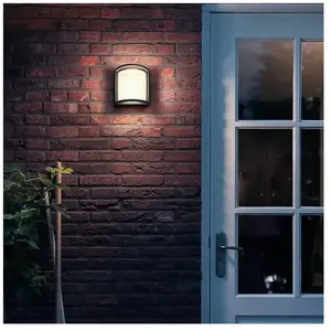Comparateur de prix : Applique extérieure led samondra 3,8W 2700K 800lm IP44 anthracite Philips