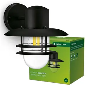 Comparateur de prix : Applique Extérieure Inyma E27 Ip44 Ronde Noir Philips