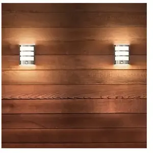 Comparateur de prix : Philips Applique d'extérieur LED Python UE, gris, détecteur