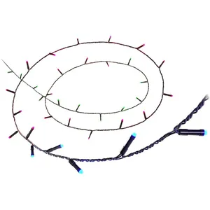 Comparateur de prix : Guirlande WiFi WiZ Smart RGBIC 160 LED RVB, intérieur et jardin