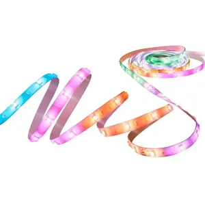 WiZ, RubanLED Lightstrip connecté 20 m, 16 millions de couleurs Plus nuances de blanc, scènes de lumière dynamiques, se connecte à votre Wi-Fi, contrôle vocal pas cher