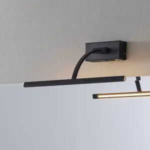 Freelight Applique LED Matisse, largeur 34 cm, noire pas cher
