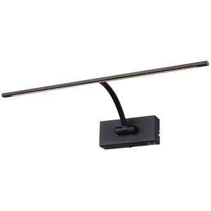 Freelight Applique LED Matisse, largeur 45 cm, noire pas cher