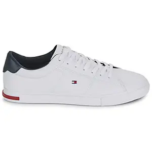 NOOS - ESSENTIAL LEATHER DETAIL VULC par Tommy Hilfiger Blanc 42 Homme pas cher