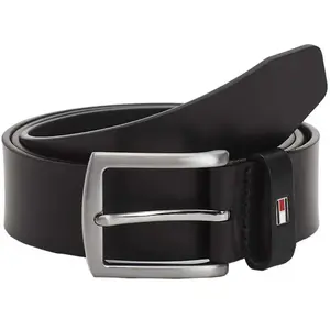 Tommy Hilfiger New Denton 3.5 Belt Am0am08360 Homme Ceintures, Noir (Black), W90