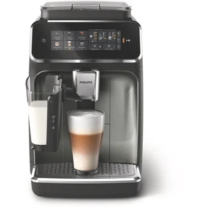 Cafetière à grain Philips Série 3300 LatteGo EP3349/70 - noire/argent pas cher
