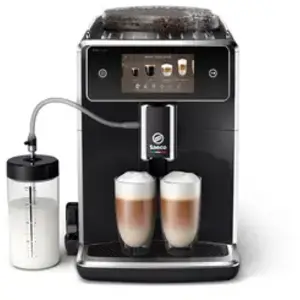 Comparateur de prix : Expresso avec broyeur Saeco Xelsis Deluxe SM8780/00 1500 W Noir