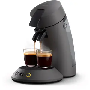 Comparateur de prix : Cafetière Senseo Original Plus Csa210/51 Gris Anthracite Philips