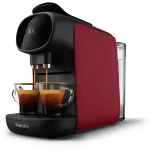 L’OR Machine à café à capsules 19bars rouge velours - lm9012/50 - PHILIPS pas cher
