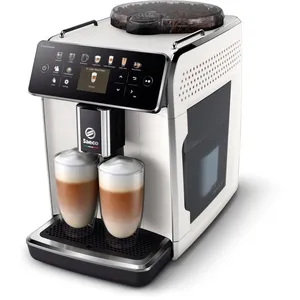 Philips Machine à café à grain Saeco GranAroma SM6580/20 - blanche pas cher