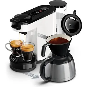 Comparateur de prix : Philips Interrupteur - Machine à café à dosettes et filtre - HD6592/05