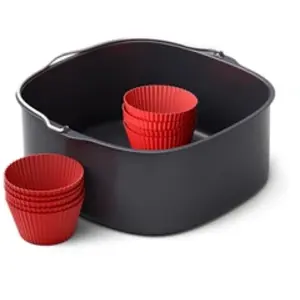 Comparateur de prix : Kit de pâtisserie et moules à muffins en silicone Philips XXL Airfryer