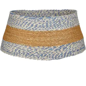 House Of Seasons Jupe De Sapin De Noël Bleu H26xl58xl58cm pas cher
