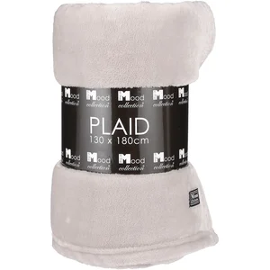 In The Mood Plaid polaire beige 180x130 pas cher