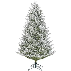 Top Trees Vancouver Sapin de Noël artificiel H215 cm Vert givre