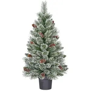 Black Box Sapin de Noël artificiel en pot H90 pas cher