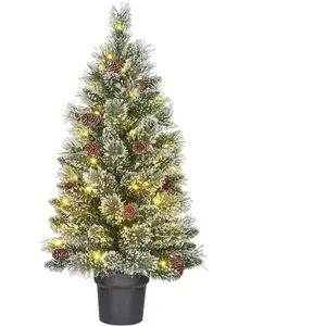 Black Box Sapin de Noël artificiel en pot H90 pas cher