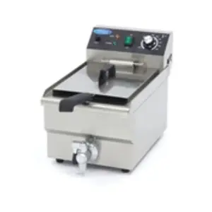 Friteuse - 10L - 1 panier - avec robinet de vidange - MaximaVendu parcdiscount