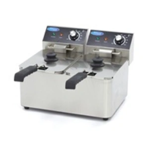 Maxima Friteuse - 2 x 4 L - 2 paniers - jusqu'à 1,5 kg de fritesVendu paramazon