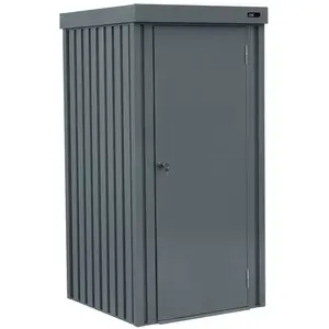 AXI Armoire de jardin avec serrure, acier, anthracite, 98x93x185 cm 1300L pas cher