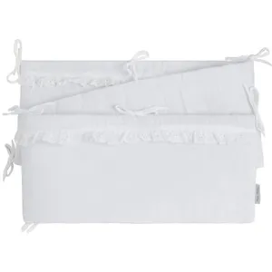 Tour de lit Calm blanc (pour lits 60 x 120 ou 70 x 140 cm)Vendu parberceau-magique