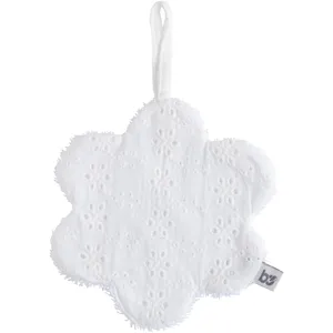 Baby's Only Doudou attache sucette fleur Calm blanc pas cher
