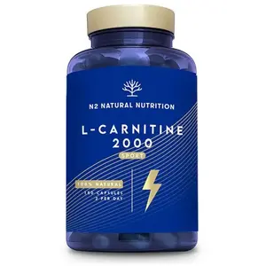 N2 Natural Nutrition L-Carnitine 2000 - 150 capsulesVendu paratida-santediscount