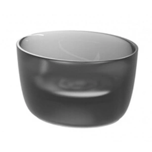 Vasque à poser Frosted Smoke OVAL BOWL RIHO 38x33 cm solid surface pas cher