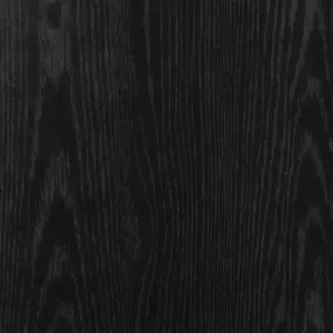 vidaXL Tablette haute Chêne noir 69,5 x 34 x 180 cm Bois composite pas cher
