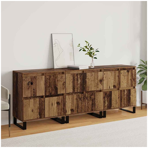 Comparateur de prix : vidaXL Buffets 3 pcs Bois ancien 180 x 35 x 70 cm Bois d'ingénierie