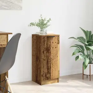 vidaXL Buffet vieux bois 30 x 30 x 70 cm Bois composite pas cher
