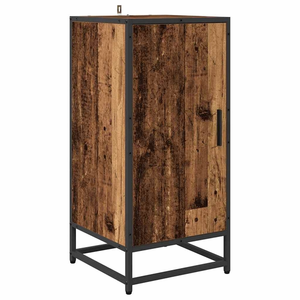 vidaXL Buffet Bois ancien 35 x 35,5 x 76 cm Bois d'ingénierie pas cher