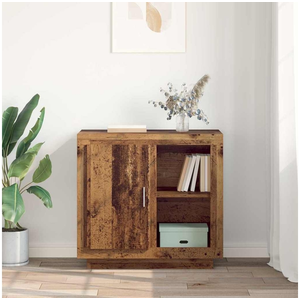 vidaXL Vidaxl Buffet Bois Ancien 40 X 80 X 75 Cm Bois D'ingénierie pas cher