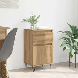 vidaXL Sideboard chêne artisanal 35 x 40 x 70 cm Bois composite
