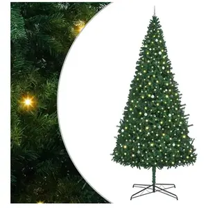 Sapin de Noël artificiel Vert 400 cm Très grand Divers pvc Vidaxl pas cher