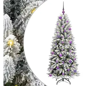 Sapin De Noël Artificiel Blanc 150 Cm Vidaxl pas cher