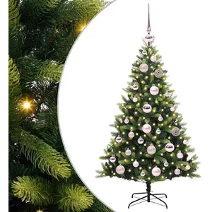 vidaXL Vidaxl Arbre De Noël Artificiel À Charnières 150 Led Vert 120 C... pas cher