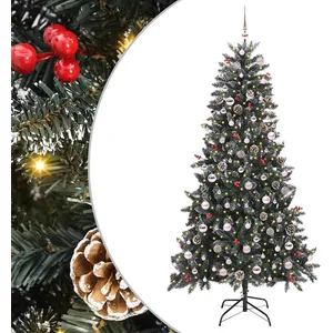 vidaXL Vidaxl Sapin De Noël Artificiel Avec 300 Led Vert 114 X 114 X 2... pas cher