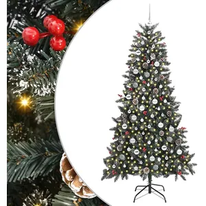 vidaXL Vidaxl Sapin De Noël Artificiel Avec 300 Led Vert 114 X 114 X 2... pas cher