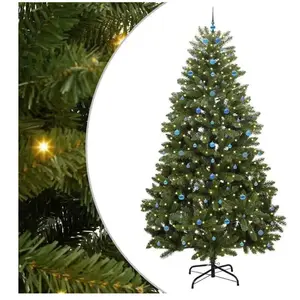 Comparateur de prix : vidaXL Vidaxl Sapin De Noël Artificiel Vert 300 Cm Pvc Et Métal