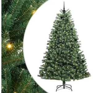 Sapin De Noël Artificiel À Branches Articulées Vert 240 Cm Vidaxl pas cher
