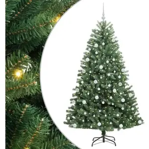 Sapin de Noël Artificiel à Branches Articulées Vert 180 cm vidaXL