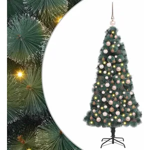 vidaXL Vidaxl Sapin De Noël Artificiel Avec Support Vert 30 X 30 X 120... pas cher