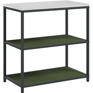 vidaXL Étagère de rangement de cuisine Vert olive 60 x 50 x 92 cm pas cher